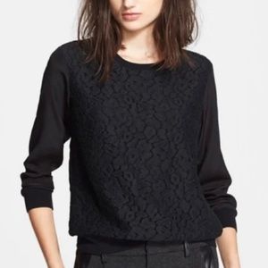 Vince. Silk Blend Top